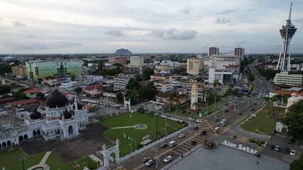 Alor Setar, Malaysia – September 24, 2022: The Capital City of Kedah