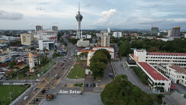 Alor Setar, Malaysia &ndash; September 24, 2022: The Capital City of Kedah
