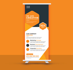  Corporate Roll up template design