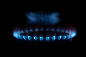 Manufactured fuel gas with a flame in the shape of a dollar sign. 
Manufactured fuel gas also...