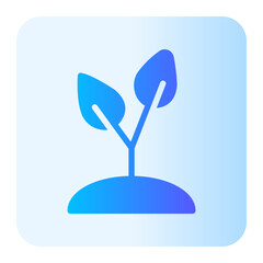plants gradient icon