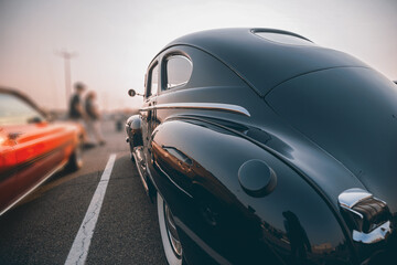 Fototapeta premium Vintage/Classic Cars, Laval, Quebec, Canada