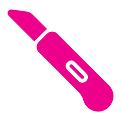 utility knife gradient icon