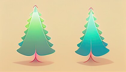 Obraz premium Christmas tree