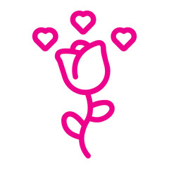 rose gradient icon