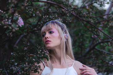 light elf in the apple trees
