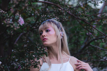 light elf in the apple trees