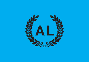 this is a wing letter a-z icon design 