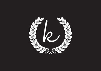 this wing letter K icon design for your business