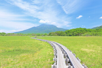 Fototapeta na wymiar Infrastructure, Natural landscape, Japan