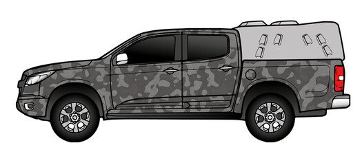 VIATURA POLICIAL COM CAMBURÃO © Manoel