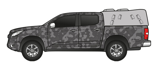 VIATURA POLICIAL COM CAMBURÃO © Manoel