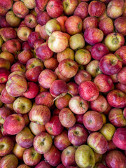 Apples in farmer's market