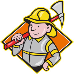 Fototapeta Fireman Firefighter Emergency Worker obraz