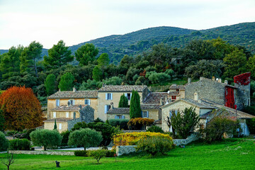 Fototapeta na wymiar Lorumarin, Village of France