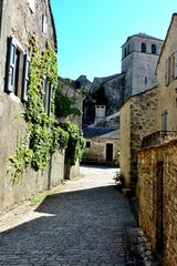 La couvertoirade , fortified city of France