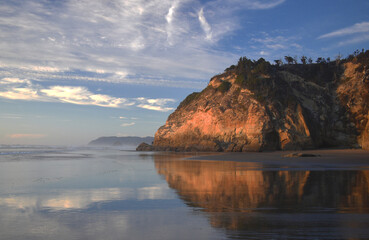 Oregon Coast Beach at Hug Point