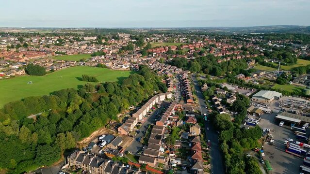 Dewsbury Moore Estate in West Yorkshire, The area was at the centre of national media and public attention in early 2008, when nine-year-old Shannon Matthews was kidnapped by her mother and uncle
