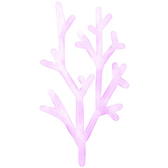 Obraz premium watercolor coral