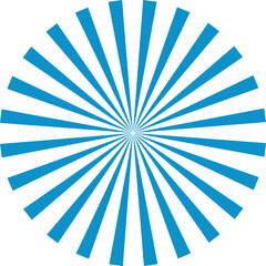 Obraz premium Rays colorful, beam, starburst circle