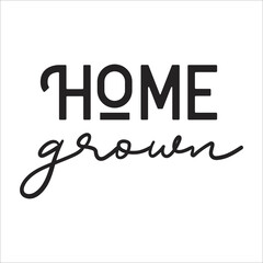 Fototapeta premium home grown eps design