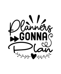 Planner SVG Design