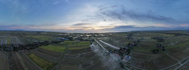 The Paddy Rice Fields of Kedah, Malaysia