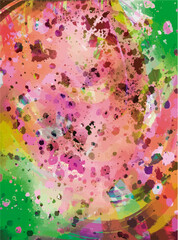 Obraz na płótnie Canvas abstract colorful background with splashes