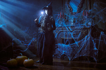 witch in dark castle