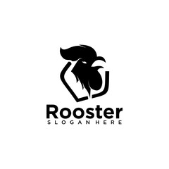 Rooster Logo. Creative logo with rooster illustration concept © Peartive