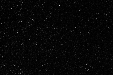 Starry night sky.  Galaxy space background.  Glowing stars in space.  