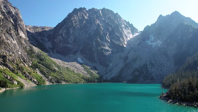 Leavenworth Washington Nature Background at Colchuck Lake
