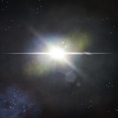 stars and nebula