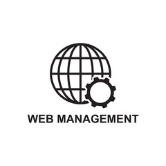 web management icon , business icon