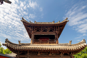 Fototapeta premium The oldest and largest wooden tower in the world