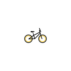 Obraz premium bicycle icon illustration vector