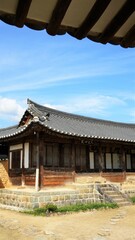 Fototapeta premium Traditional Korean houses, Gaepyeong Hanok Village