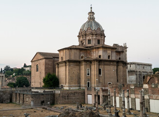 The Roman Forum, also known by its Latin name Forum Romanum