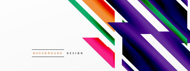 Dynamic lines background. Wallpaper for concept of AI technology, blockchain, communication, 5G, science, business and technology