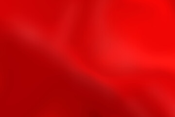 Luxury red satin smooth fabric background. Abstract background luxury red cloth and liquid wave and wavy folds of silk satin background. Red silky fabric. Decoration element for design