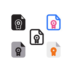 Certificate File Icon Pack Version