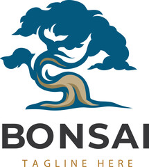 bonsai tree advanced logo design