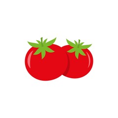 Tomato food icon isolated on white background