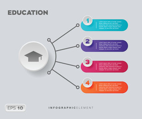Education Infographic Element