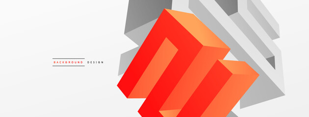 Abstract line background. Trendy techno business template for wallpaper, banner, background or landing