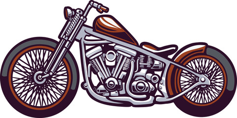 chopper motorcycle