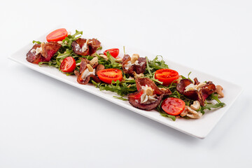 Carpaccio of the dried salty beef