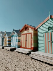Brighton Bathing Boxes - Melbourne