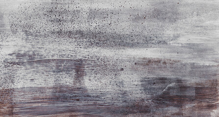 Abstract background. Versatile artistic image for creative design projects: posters, banners, cards, magazines, prints, brochures, wallpapers. Brown and white acrylic on paper.