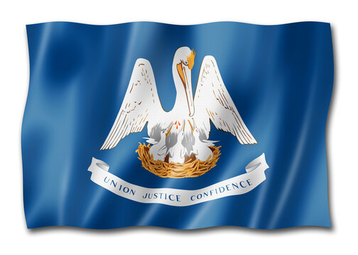 Louisiana flag, USA